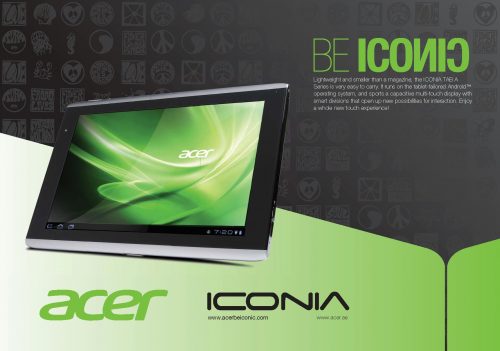 Acer Iconia Tab A500 Flier