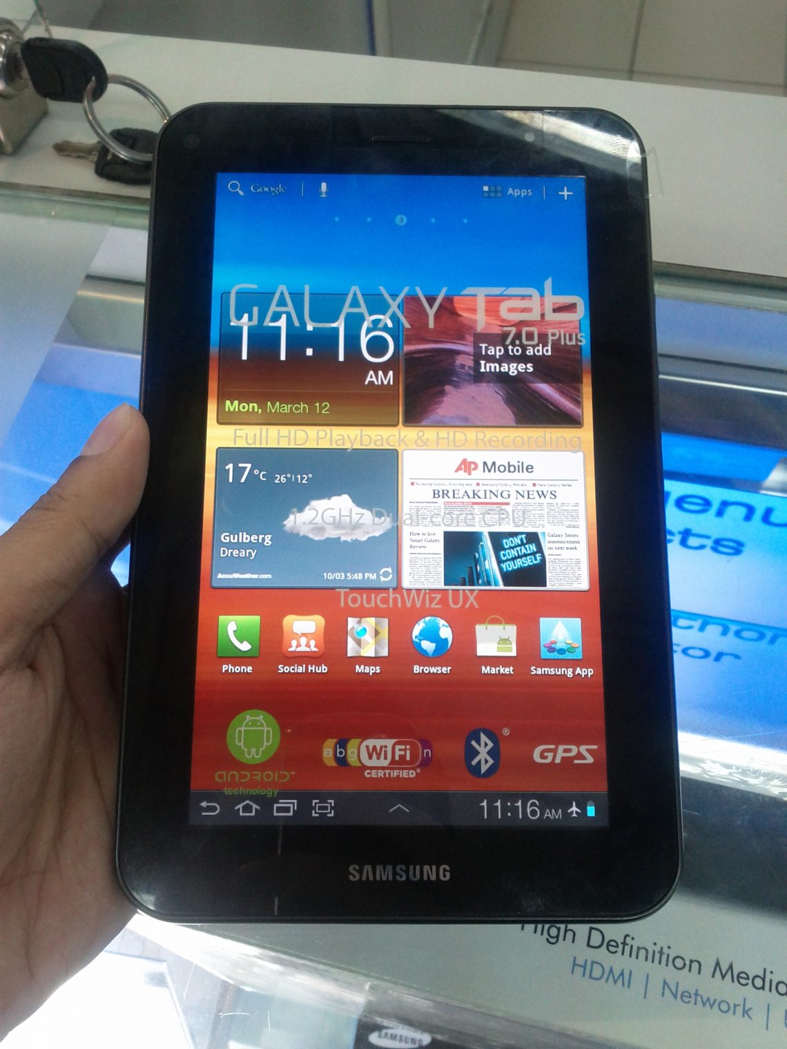 Samsung Galaxy Tab 7.0 Plus in Pakistan Available Now Android Pakistan