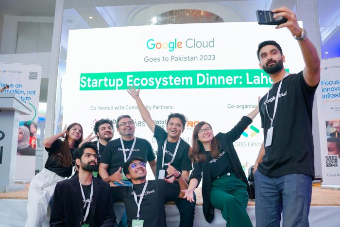 GDG Lahore at Google Cloud VC Dinner